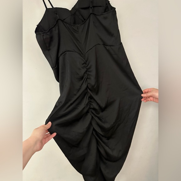 NEW Plus Size Maxi Satin Dress - Picture 5 of 7